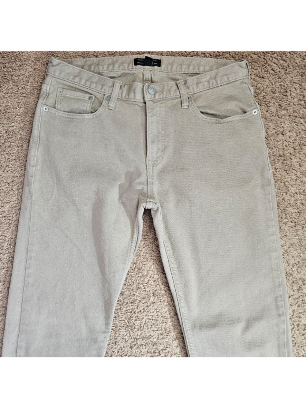 Banana Republic Jeans Mens Act 33x32 Premium Performance Slim Straight Streetwea - Picture 2 of 9